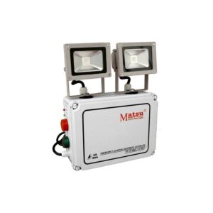 LUMINARIA DE EMERGENCIA LED 2X10W 3H 220V IP65 EXTERIOR MATSU