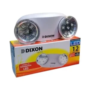 Luz de emergencia LED 12 LEDs Dixon modelo Emerdix con 2 faros