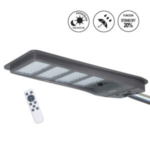 ALUMBRADO PÚBLICO SOLAR 200W IP65 8000K OPALUX