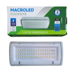 LUZ DE EMERGENCIA IP65 400LM MACROLED