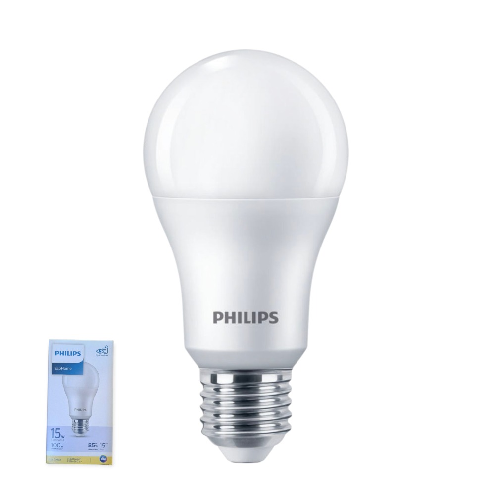 LAMPARA LED BULB 15W 6500K E27 220V ECOHOME PHILIPS
