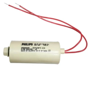 condensador philips 20uf 250VAC Tipo A para balastro de vapor de sodio y halogenuro metálico